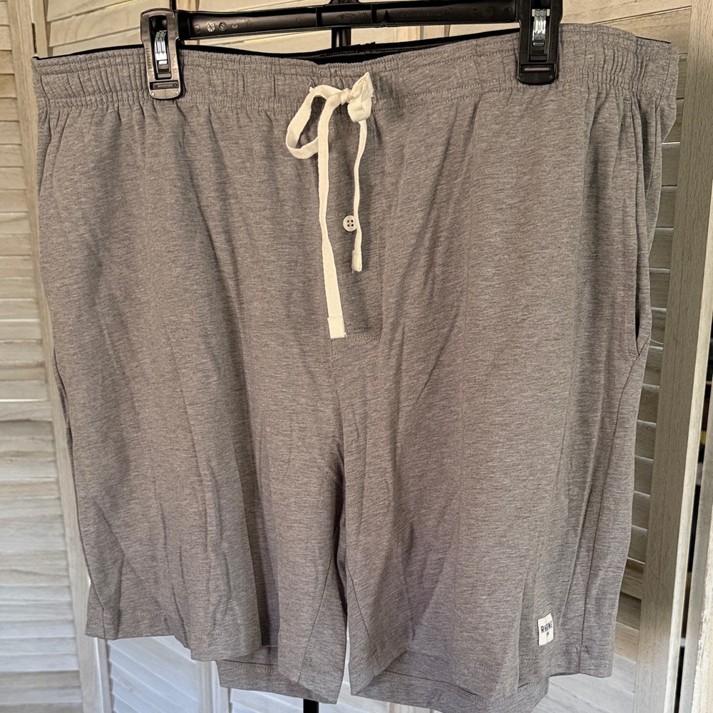 RHONE Men’s Gray Lounge/Sleep Shorts NWOT Size XXL